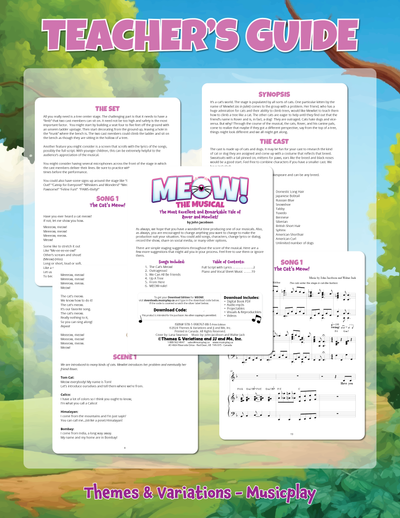 Meow Teacher's Guide Sample