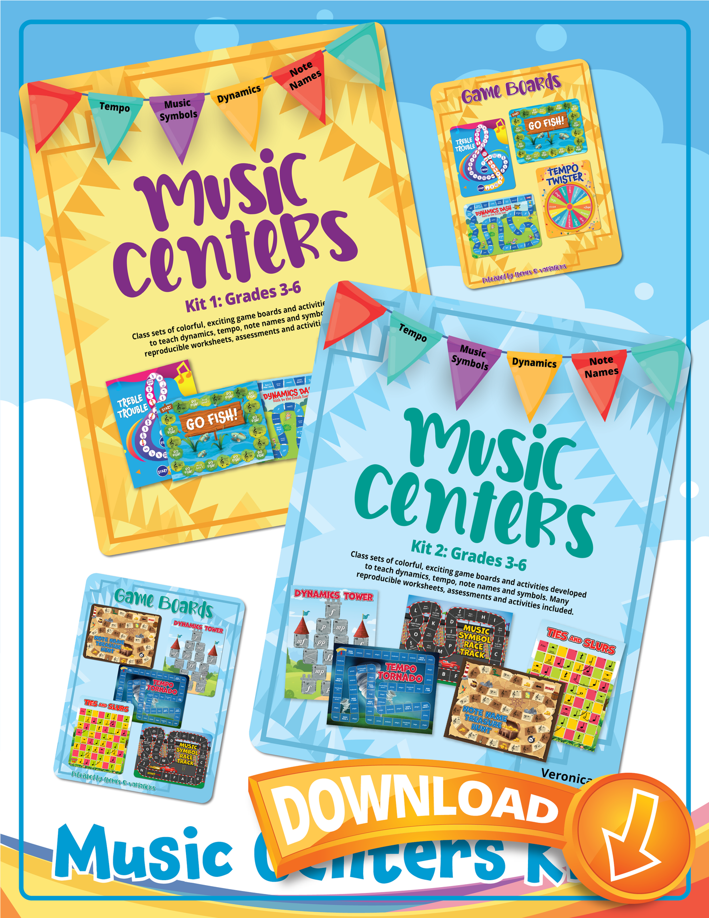 Music Centers Kit 1 & 2