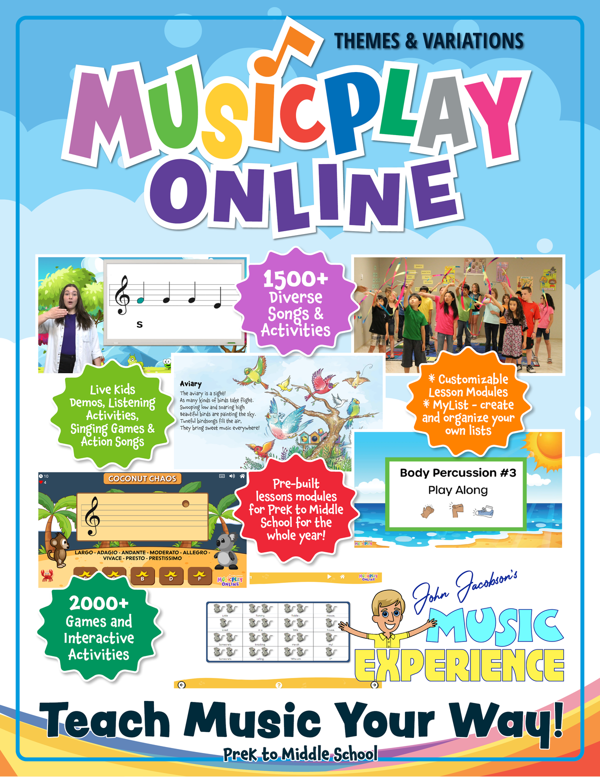 MusicplayOnline Subscription – Themes & Variations - Musicplay