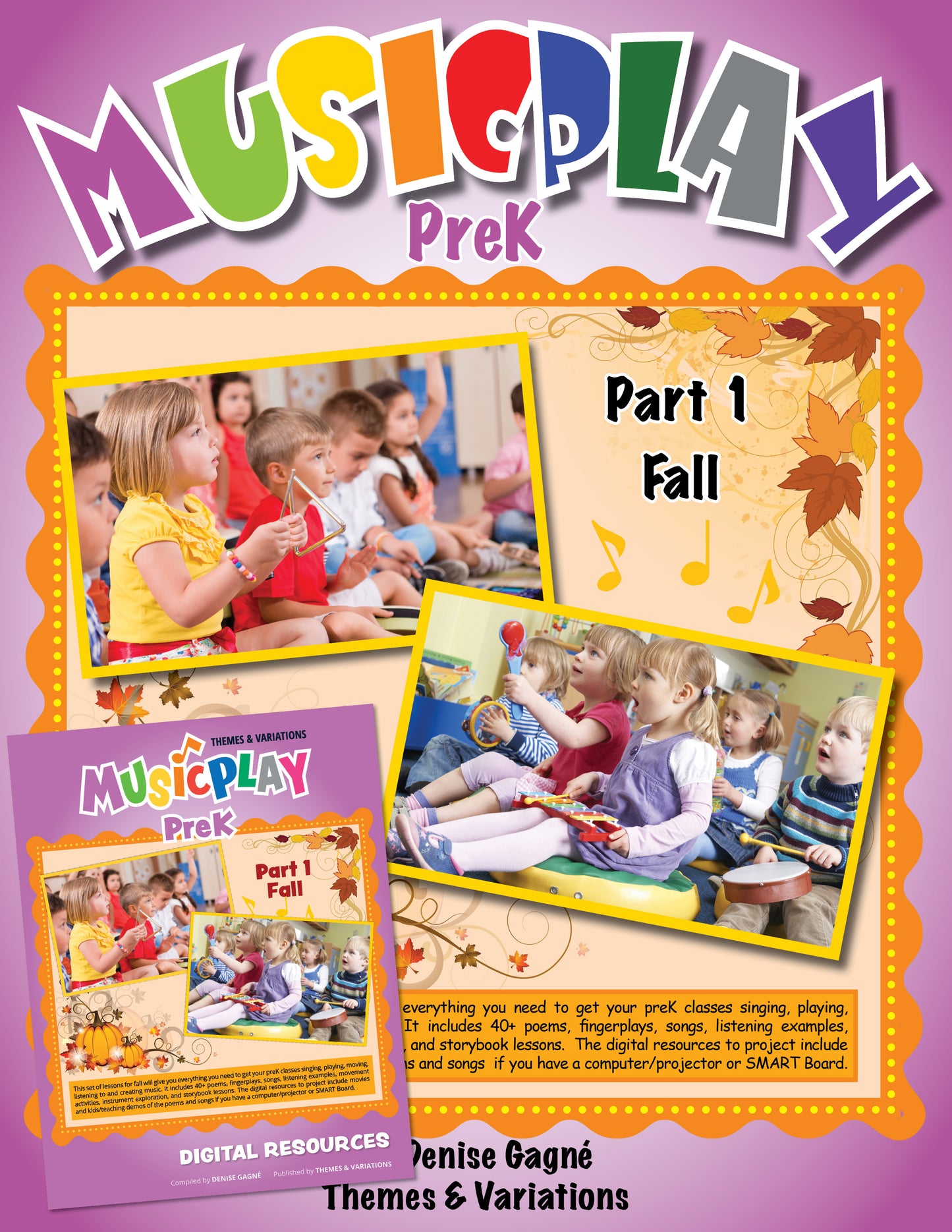 Musicplay PreK Part 1 Fall Teacher's Guide + Digital Resources