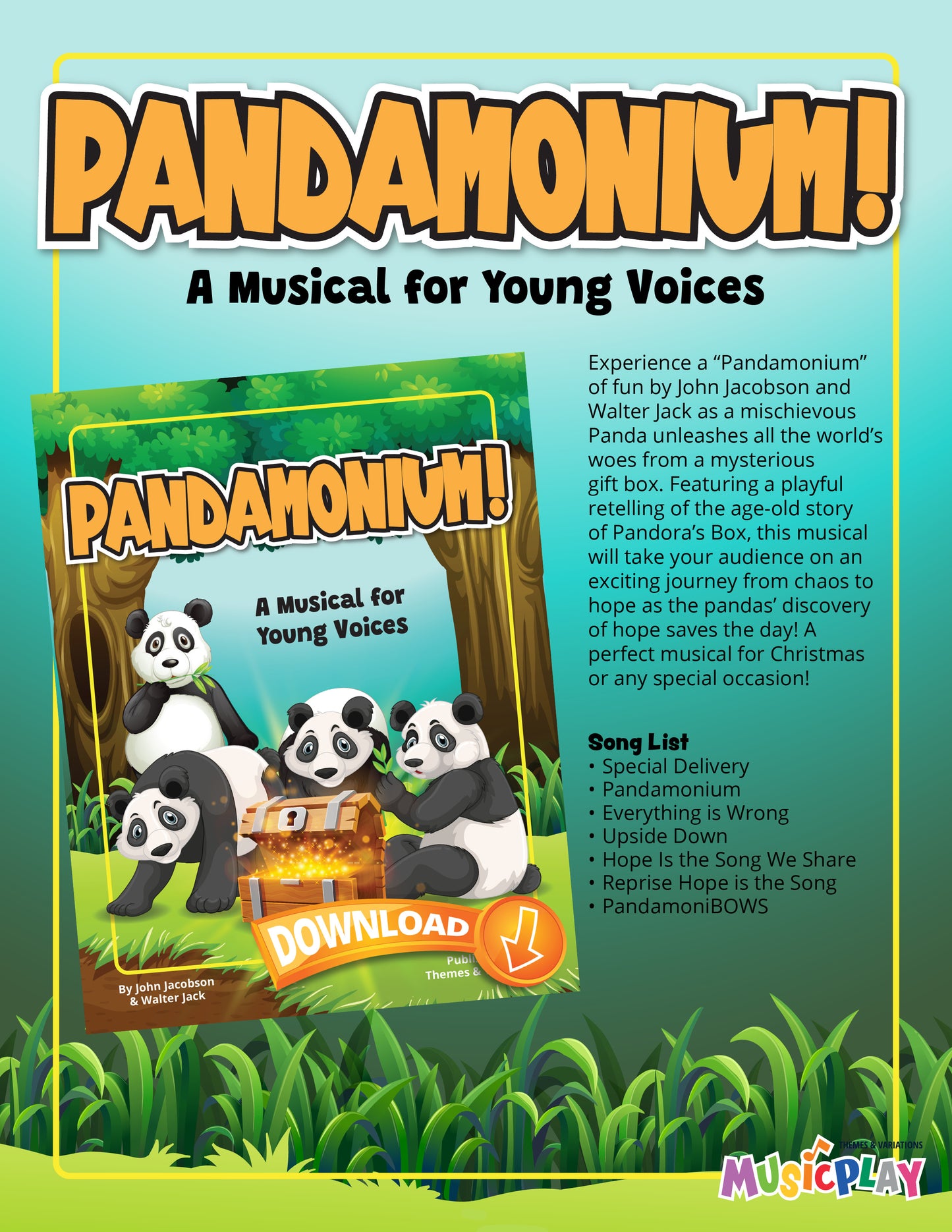 Pandamonium! A Musical for Young Voices