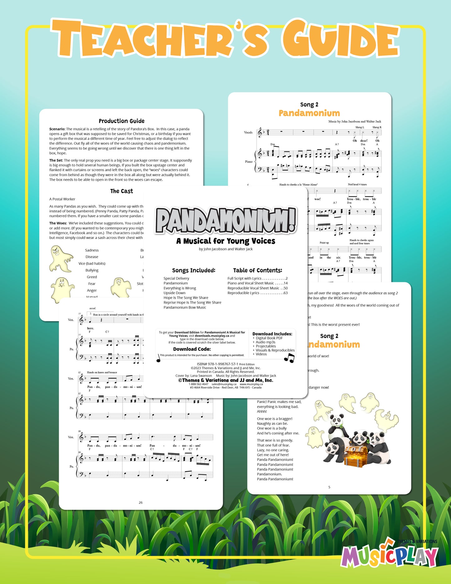 Pandamonium! A Musical for Young Voices