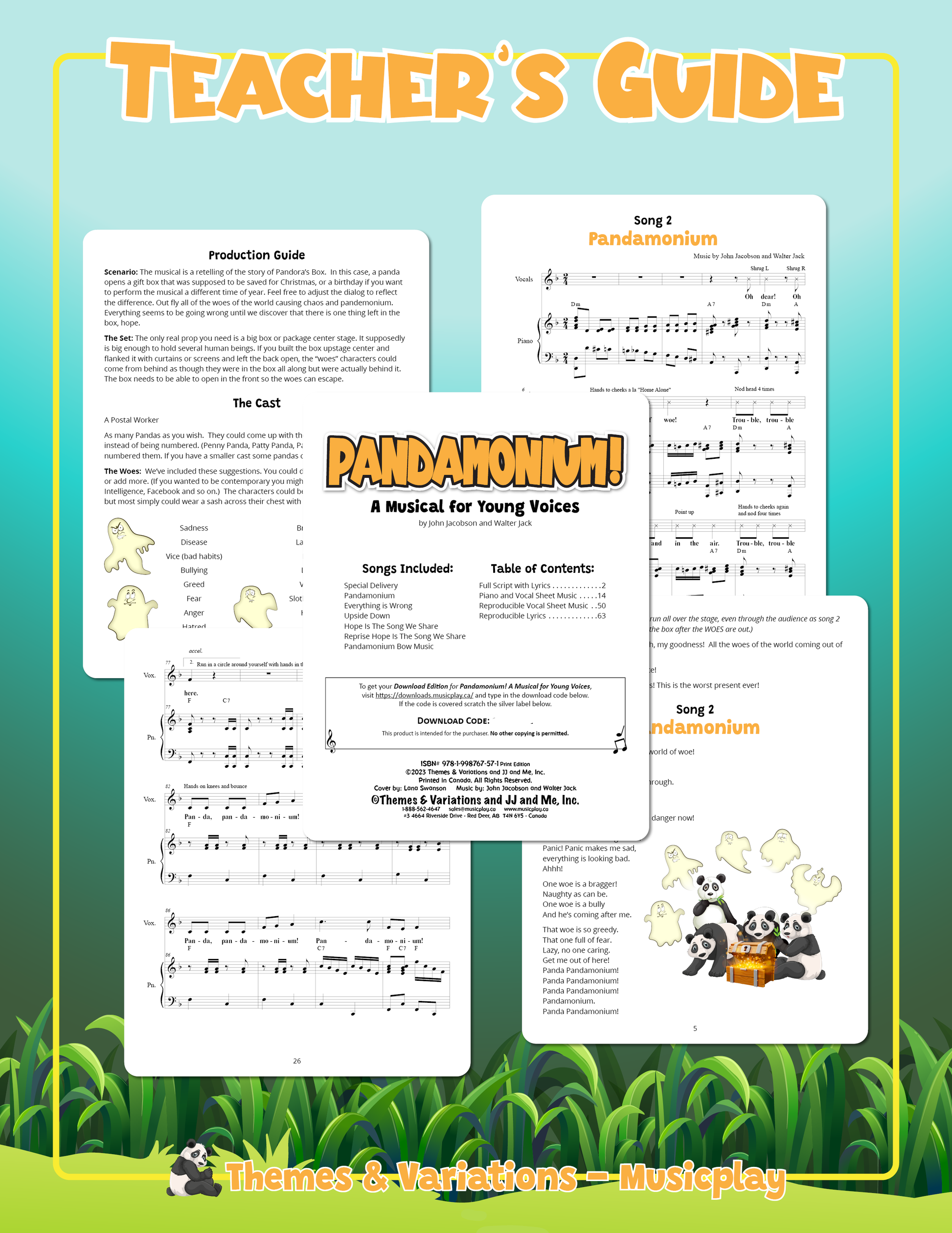 Pandamonium! Teacher's Guide Sample