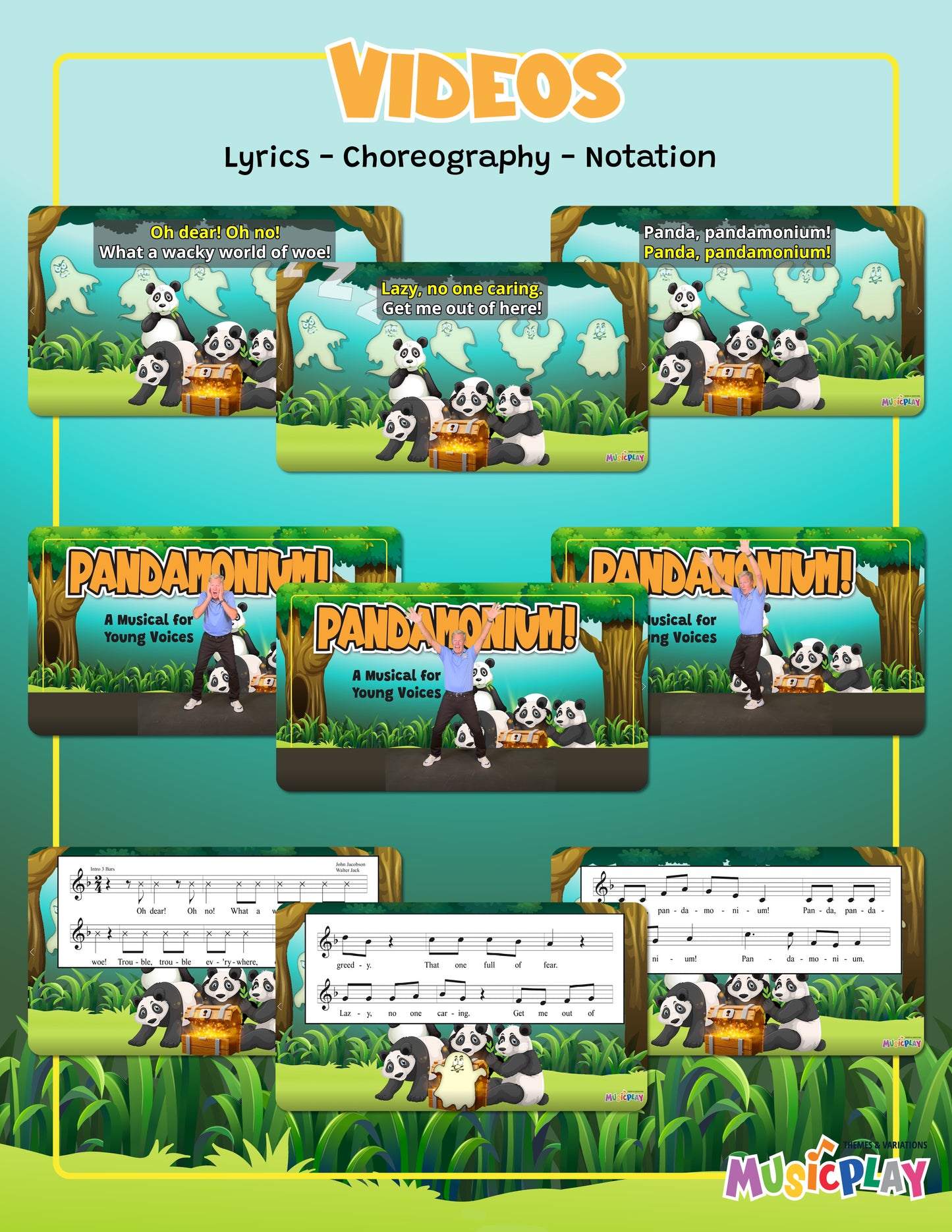 Pandamonium! A Musical for Young Voices