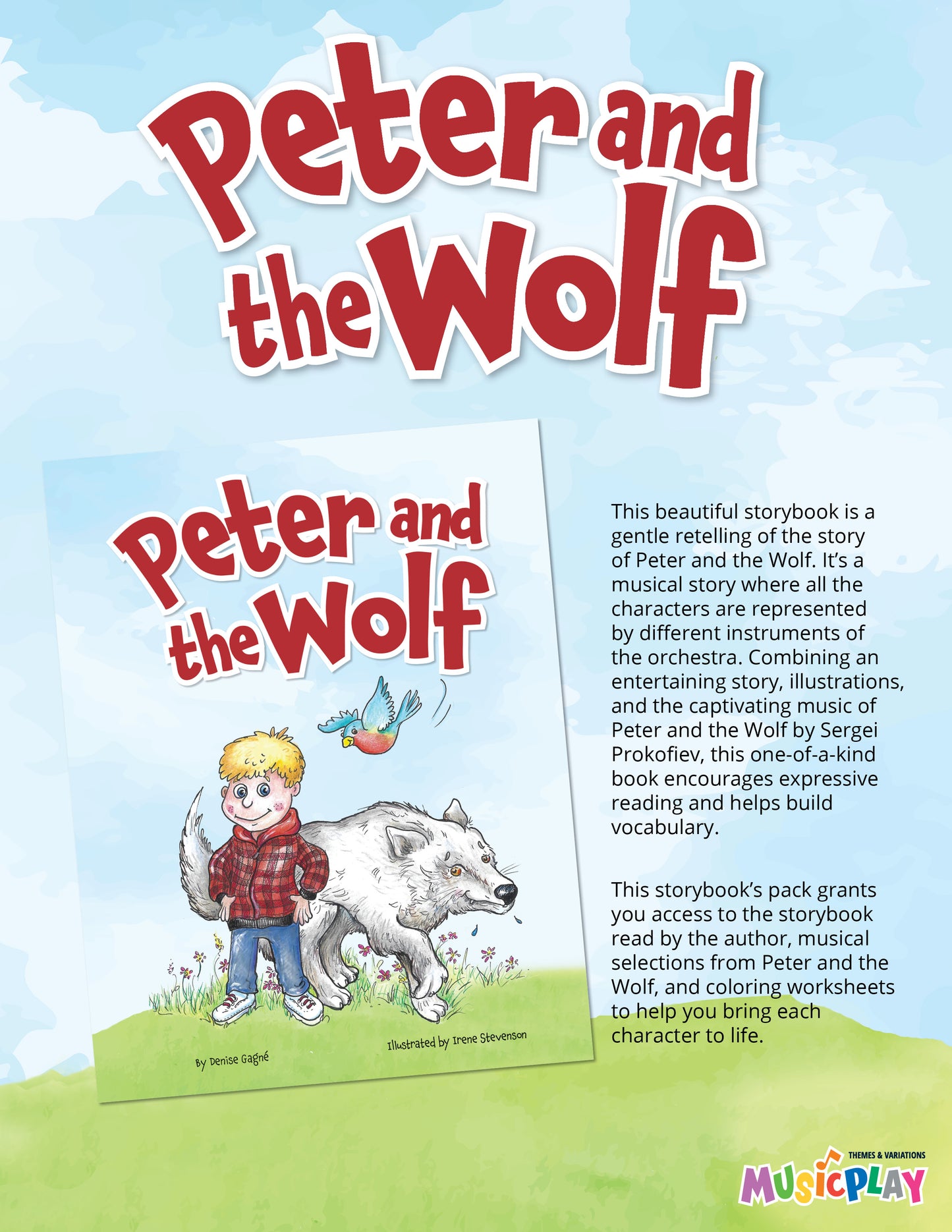 Peter and the Wolf Storybook