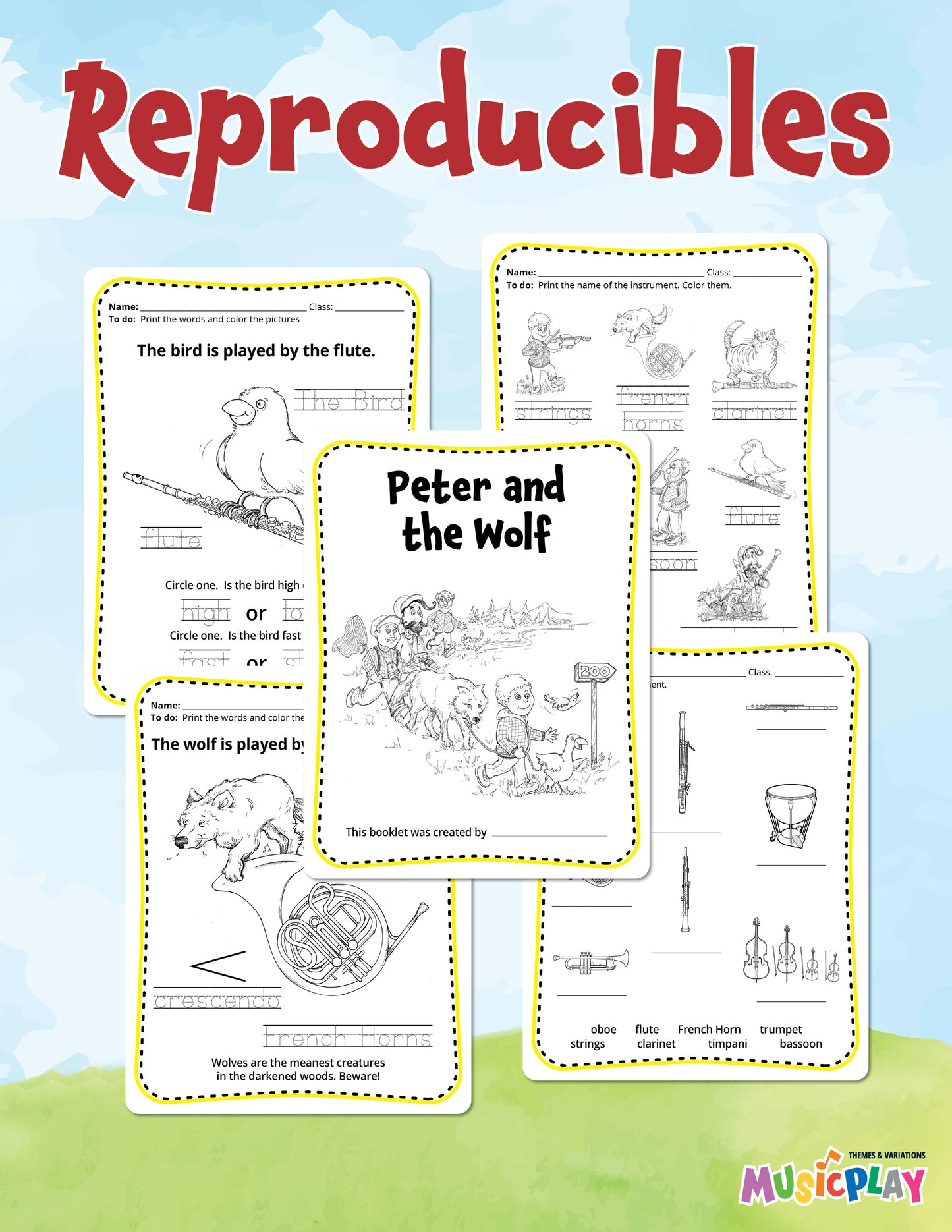 Peter and the Wolf Storybook