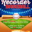 Recorder Baseball Cover Download