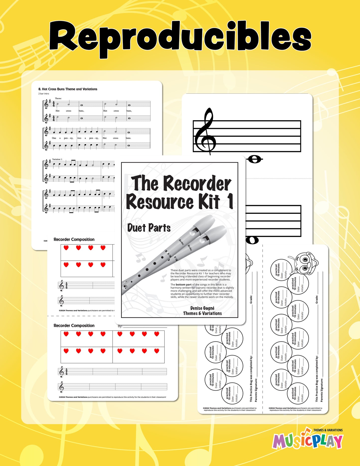 Recorder Resource Kit 1 Teacher Guide + Digital Resource