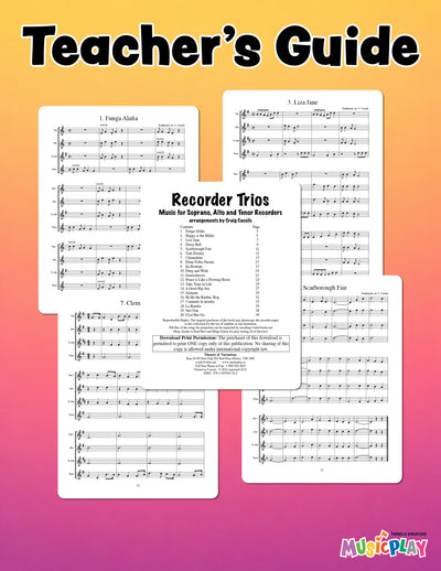 Recorder Trios - SAT Ensembles