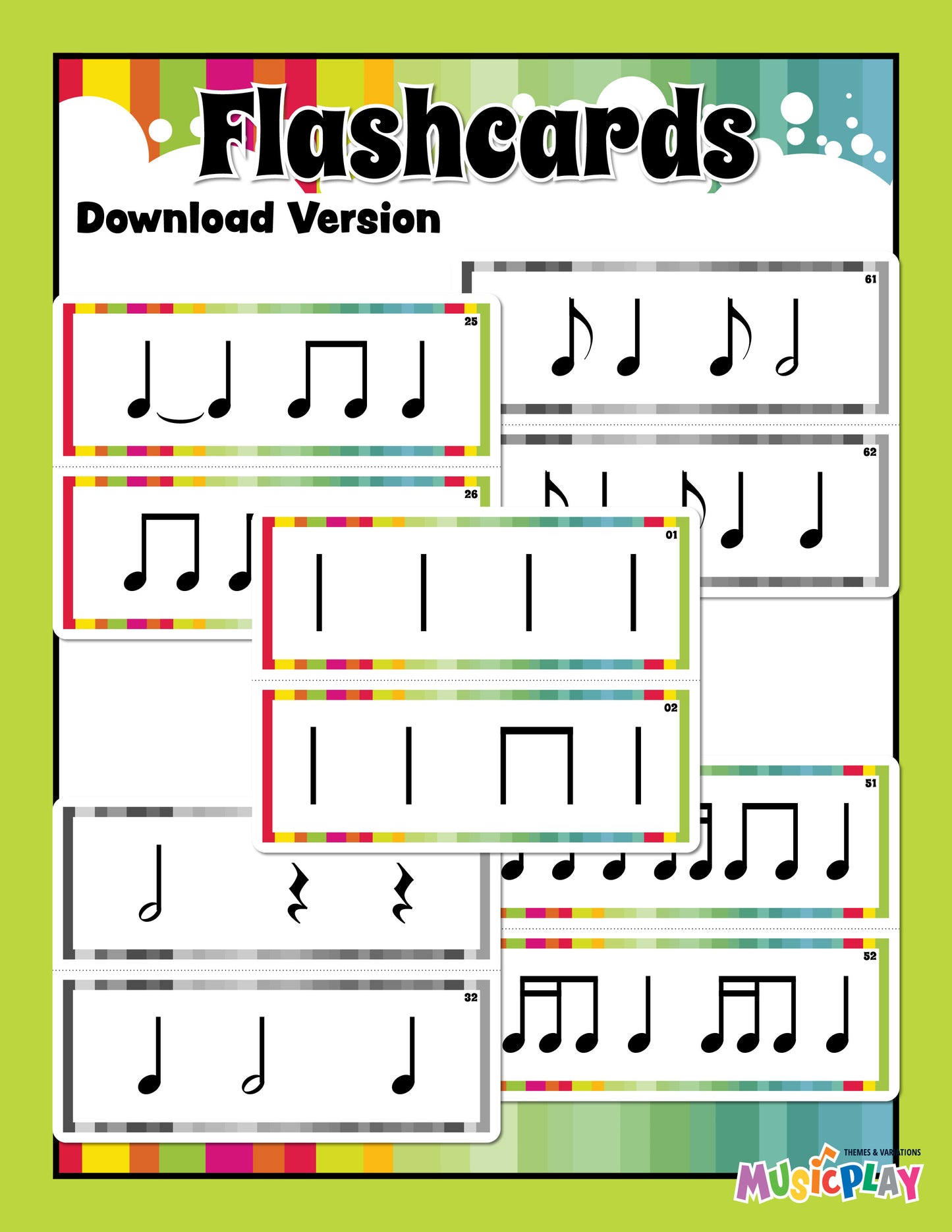Rhythm Flashcards