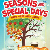 Seasons and Special Days with Orff and Drum Download Cover
