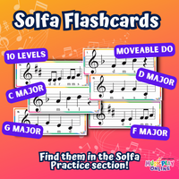 MusicplayOnline Solfa Flashcards