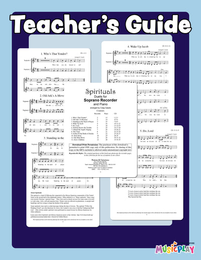 Spiritual Duets for Recorder and Piano