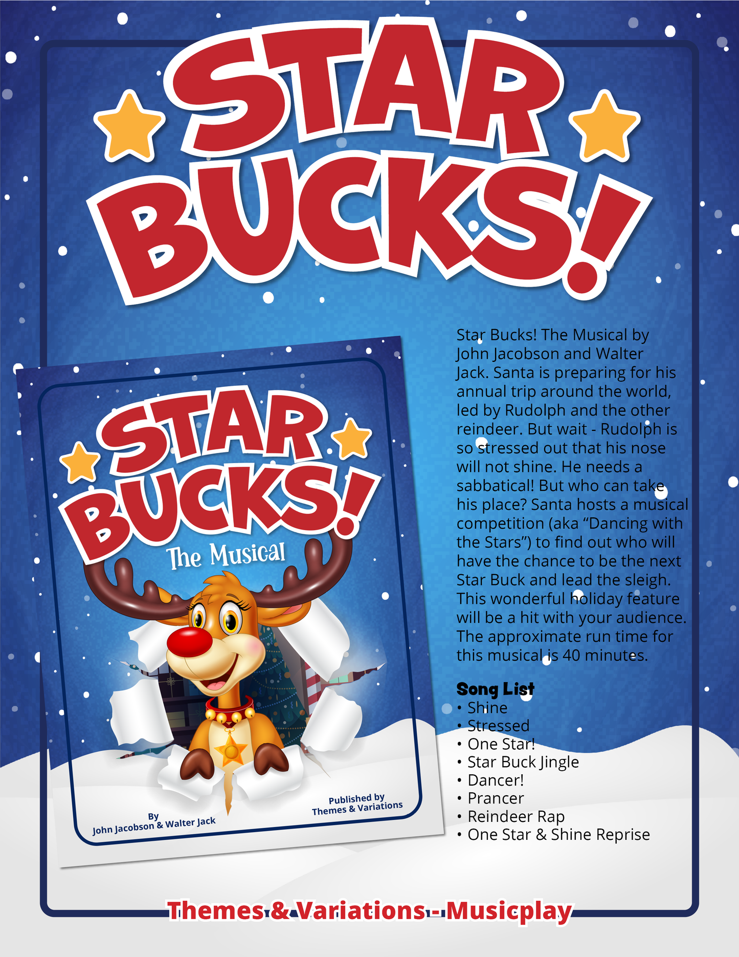 Star Bucks! Product Info Sample