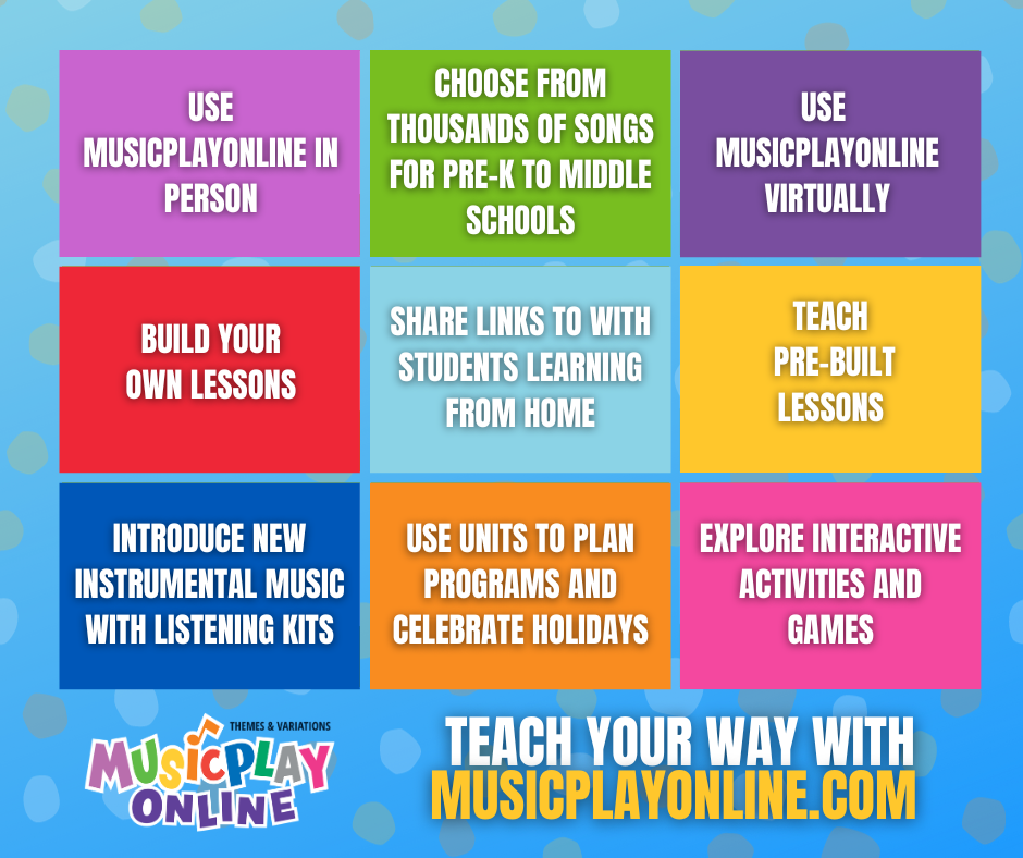 Teacher Music Your Way with MusicplayOnline