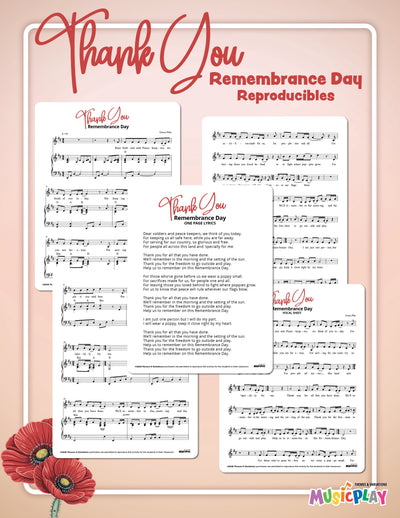 Thank You Single Song Kit