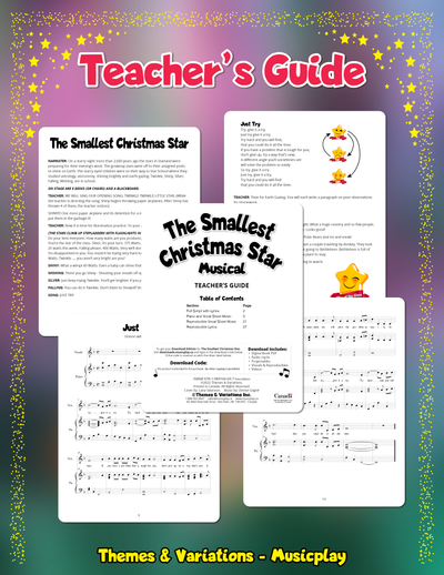 The Smallest Christmas Star Teacher's Guide Sample