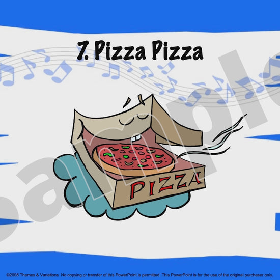 Pizza Pizza Notation Video Sample