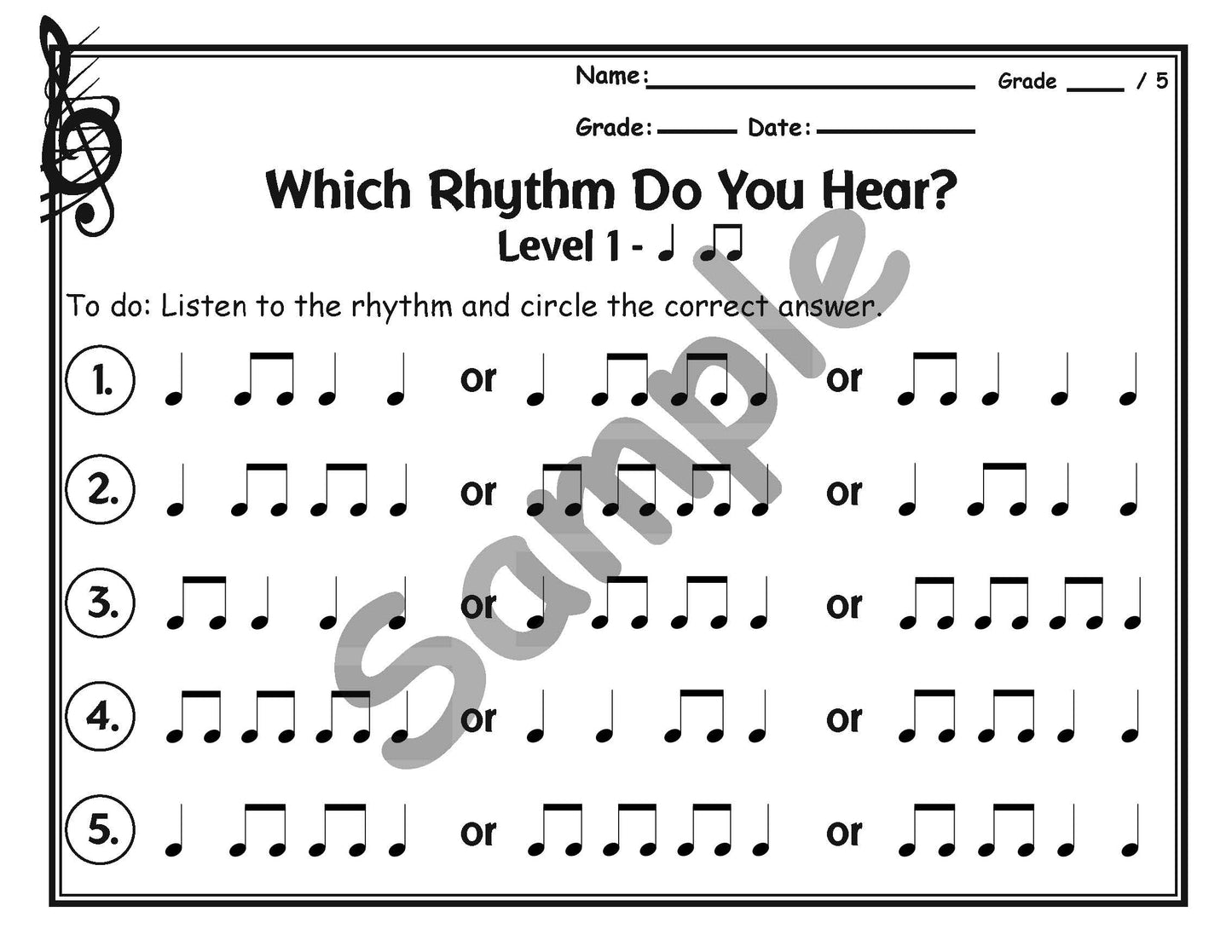 Which Rhythm Do You Hear?