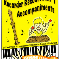 Recorder Kit 1 Piano and Orff Accompaniments
