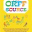 Book Cover: A yellow background with a drawing of children playing instruments