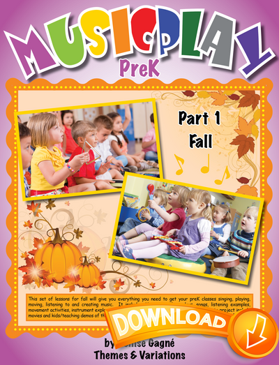 Musicplay PreK Part 1 Fall Teacher's Guide