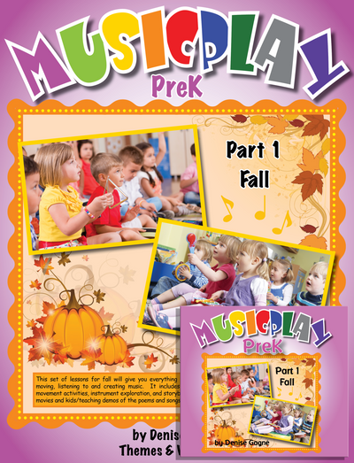 Musicplay PreK Part 1 Fall Teacher's Guide & Digital Resources Package