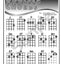 Sample page: A sheet of ukulele chords