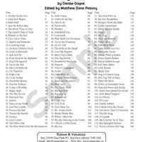 Sample page: The table of contents for Musicplay for Grade 1 Guitar and Ukulele Accompaniments