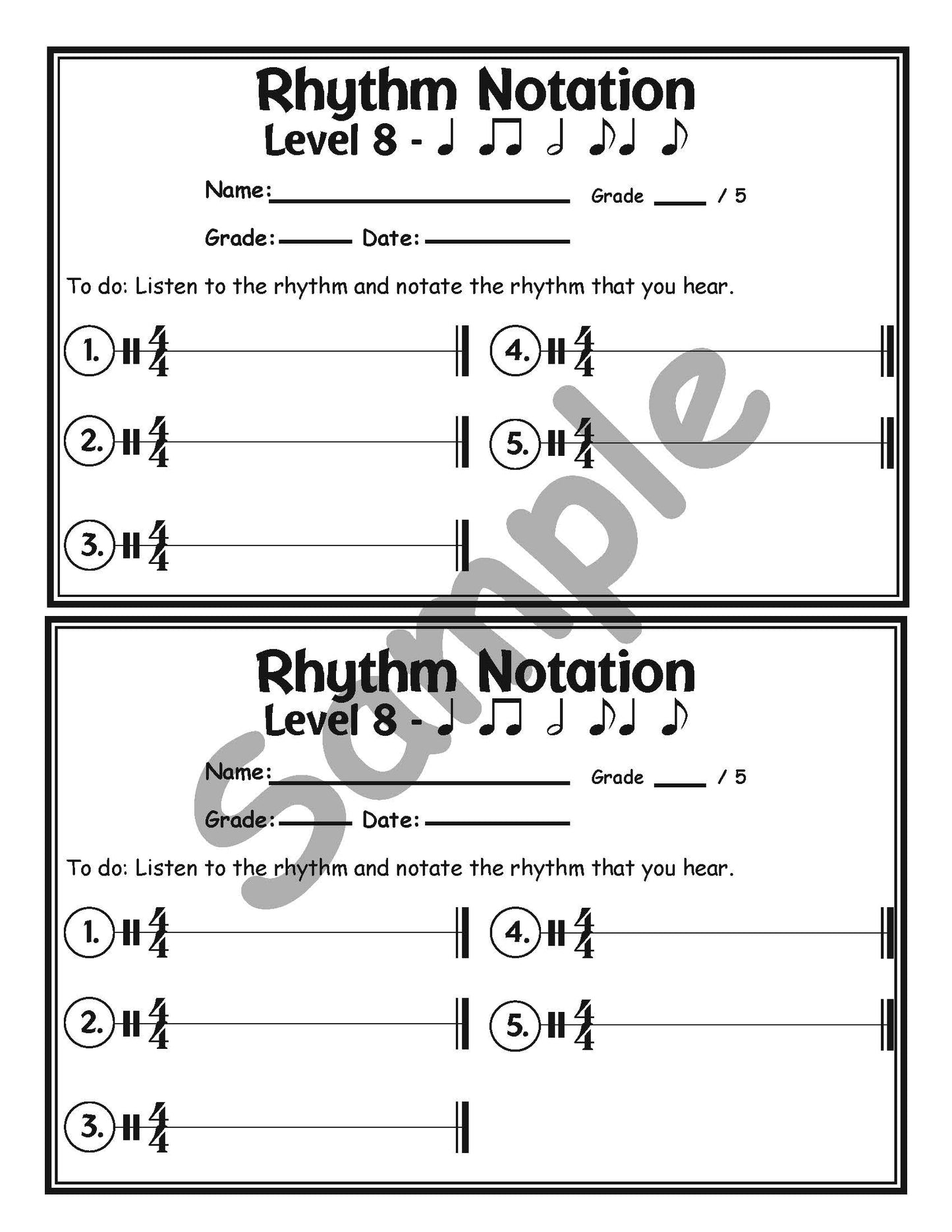 Which Rhythm Do You Hear?