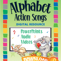 Alphabet Action Songs Digital Resource