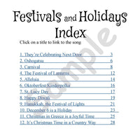 Festivals and Holidays Projectable Index