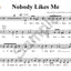 Nobody Likes Me Projectable PDF Example Page