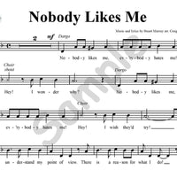 Nobody Likes Me Projectable PDF Example Page