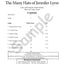 Character Traits Book Table of Contents Example