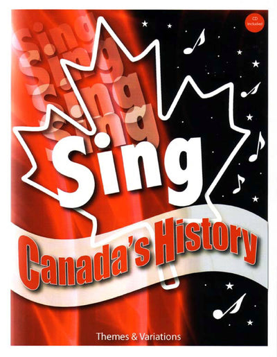 Sing Canada's History Book Cover