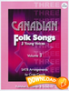 Canadian Folk Songs for Young Voices Volume 3 - SATB