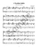 Sample page: The first page of the song "Drunken Sailor". SATB Choir with Piano sheet music