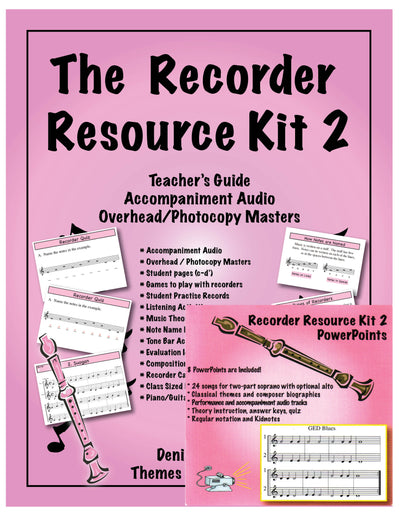 Recorder Resource Kit 2 Teacher Guide + Digital Resource