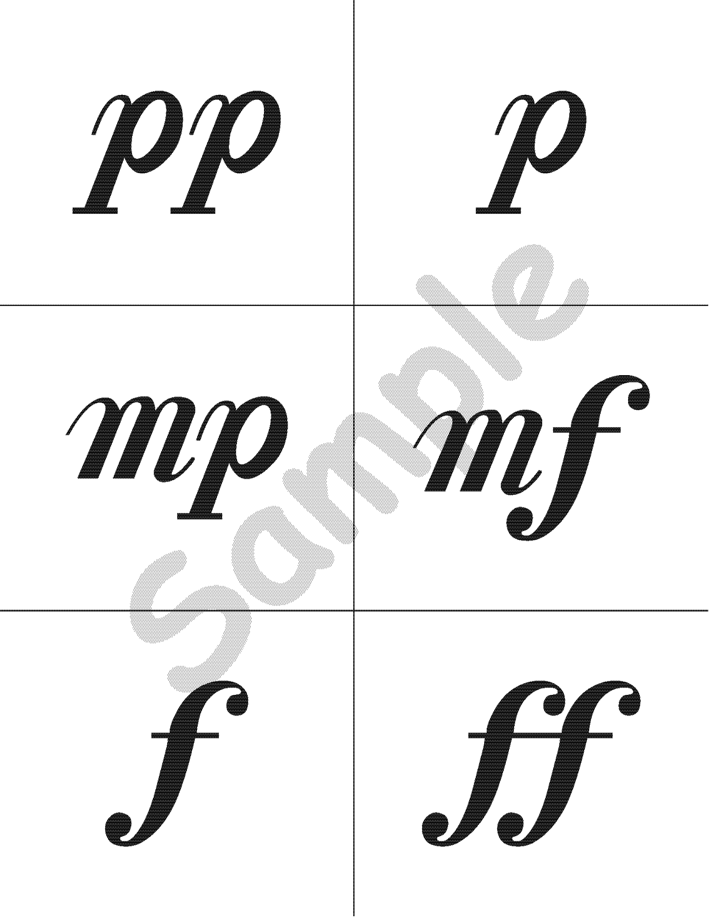 Dynamics Assessment Cards