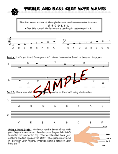 Easy Music Theory Class Set