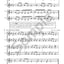 Sample page: The sheet music for two songs in J’apprends la flûte a bec/CD 2
