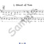 Sample slide: The sheet music and lyrics for "Ghost of Tom"