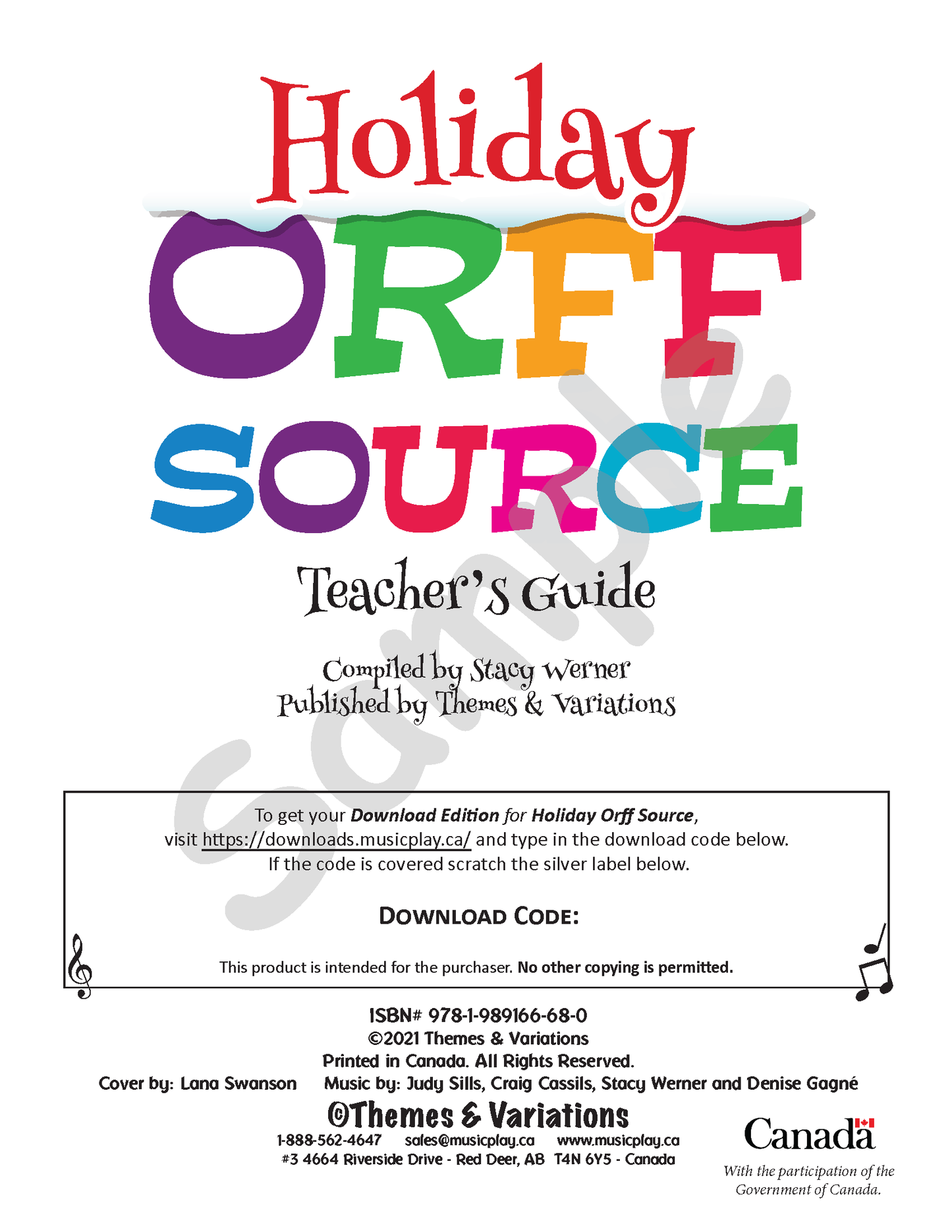 Holiday Orff Source