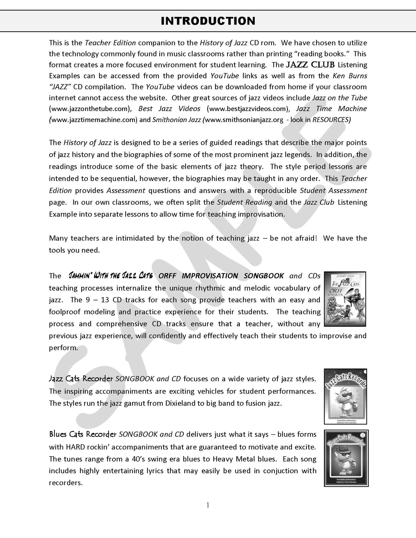 History of Jazz