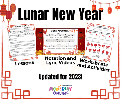Lunar New Year Musical Activities Unit