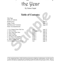 It's A Magical Time Of The Year Book Index/Table Of Contents