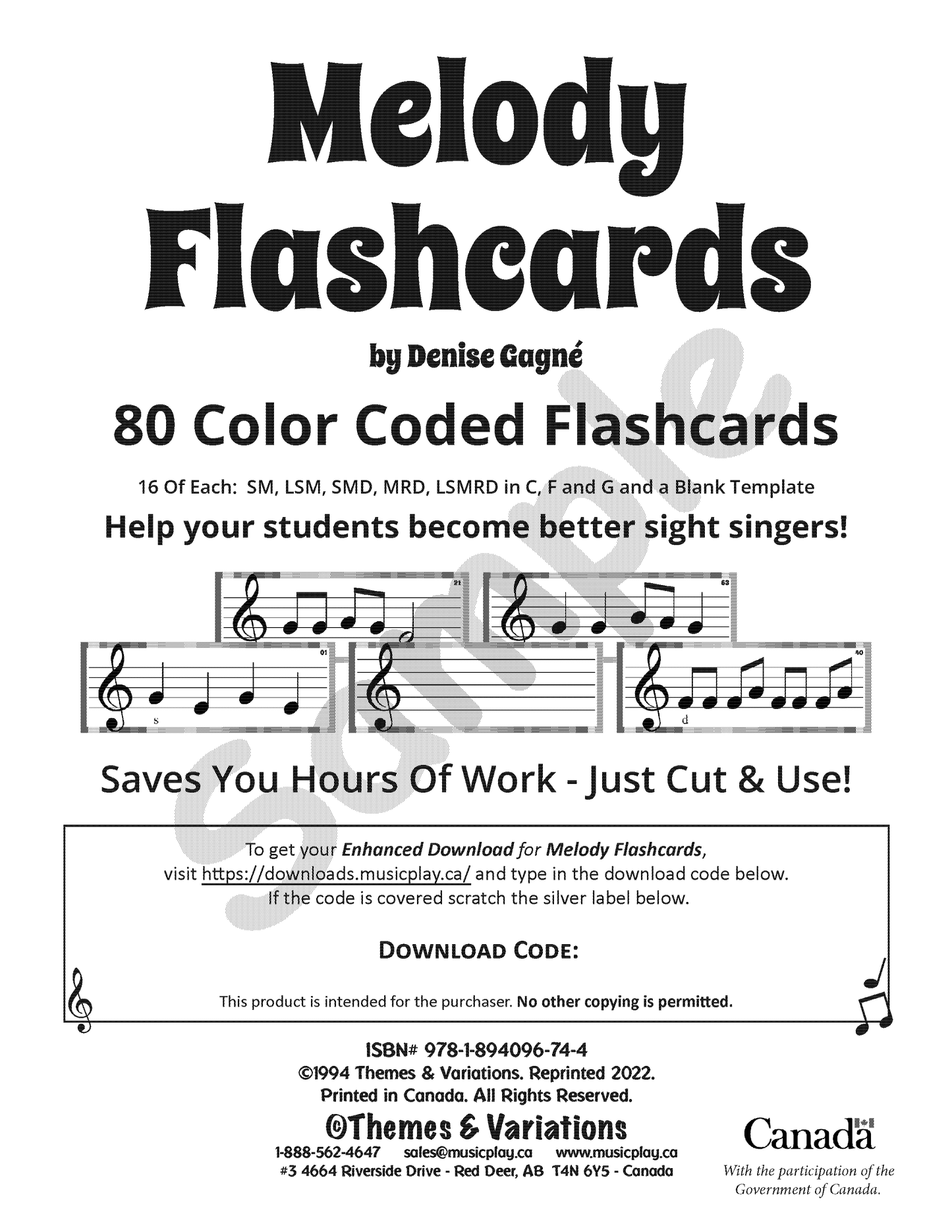 Melody Flashcards