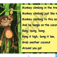 Movement Songs Children Love Projectable Monkeys