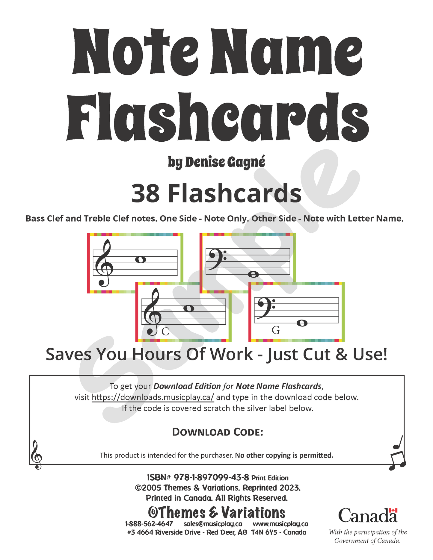 Note Name Flashcards